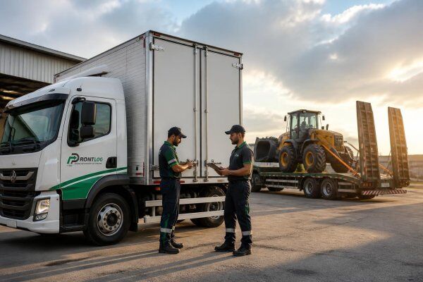 Transporte rodoviário de cargas para empresas: dedicado, industrial e seguro
