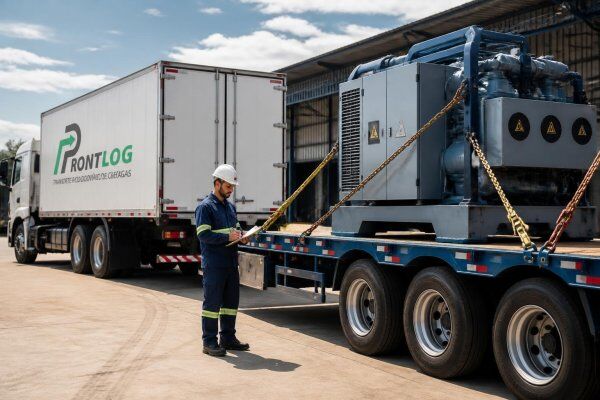 Transporte rodoviário de cargas para empresas: dedicado, industrial e seguro