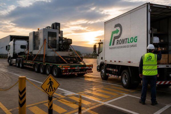 Transporte rodoviário de cargas para empresas: dedicado, industrial e seguro