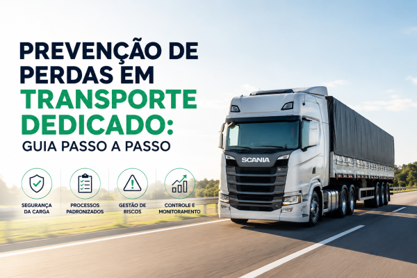 Prevenção de perdas em transporte dedicado: guia passo a passo