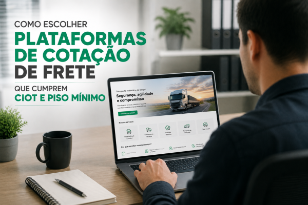 Como escolher plataformas de cotação de frete que cumprem CIOT e piso mínimo