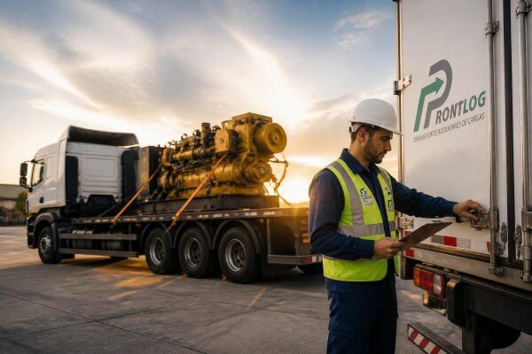 Transporte rodoviário de cargas para empresas: dedicado, industrial e químico com segurança