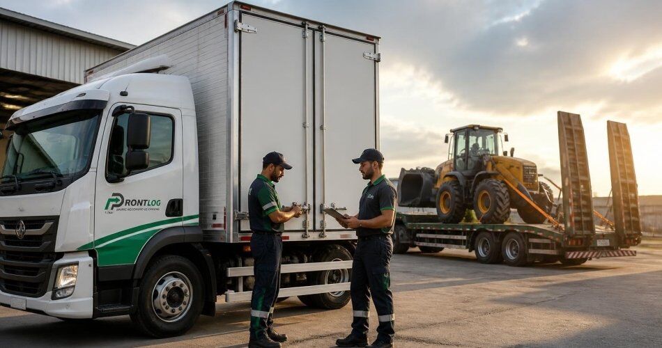 Transporte rodoviário de cargas para empresas: dedicado, industrial e seguro