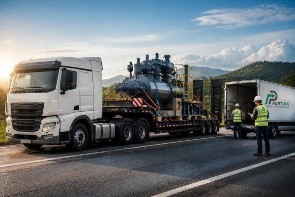 Transporte rodoviário de cargas para empresas: dedicado, industrial e seguro