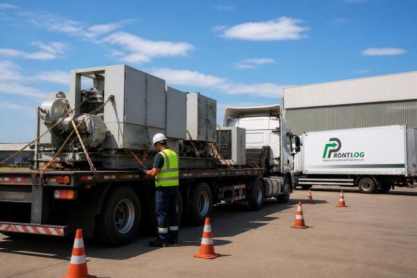 Transporte rodoviário de cargas para empresas: dedicado, industrial e com segurança