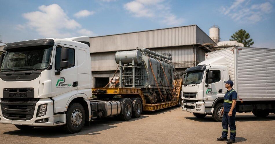 Transporte rodoviário de cargas para empresas: dedicado, industrial e cargas especiais