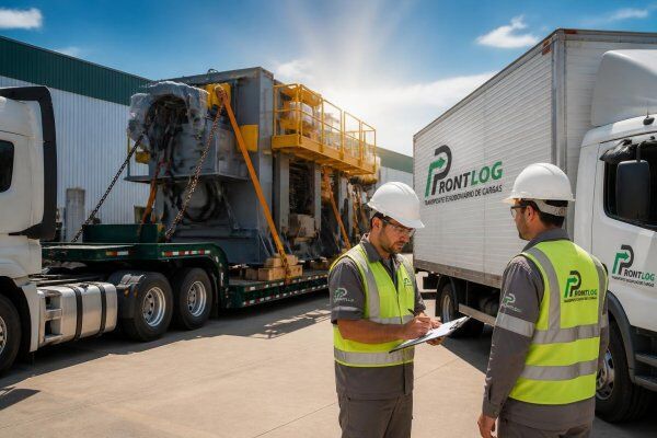 Transporte rodoviário de cargas para empresas: dedicado, industrial e com segurança