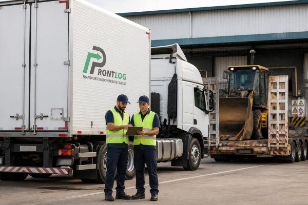 Transporte rodoviário de cargas para empresas: dedicado, especiais e com segurança