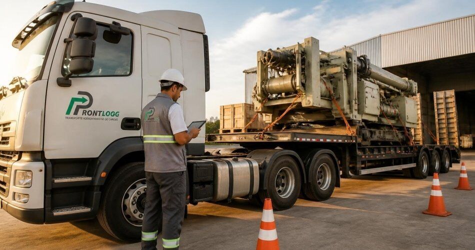 Transporte rodoviário de cargas para empresas: dedicado, industrial e seguro