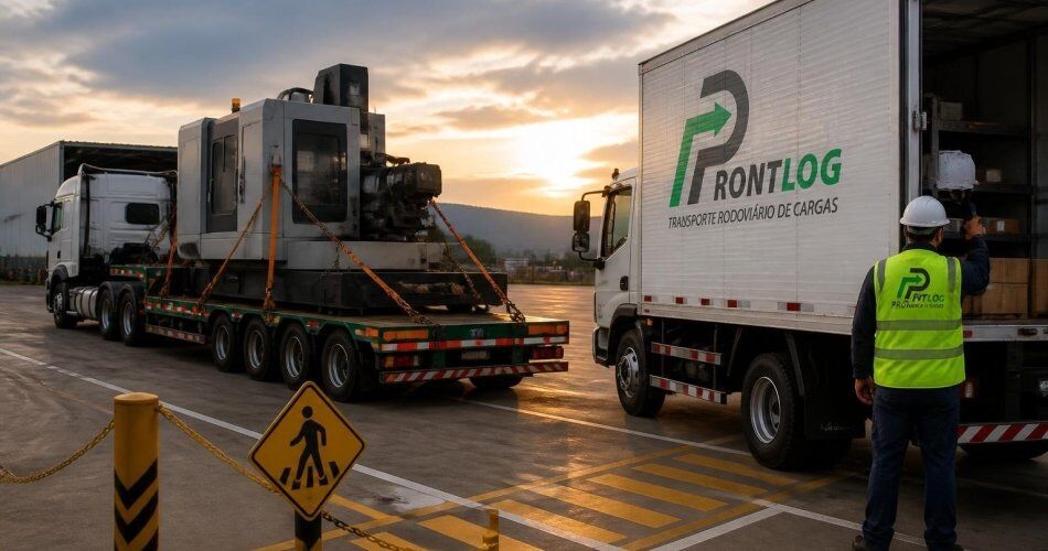 Transporte rodoviário de cargas para empresas: dedicado, industrial e seguro