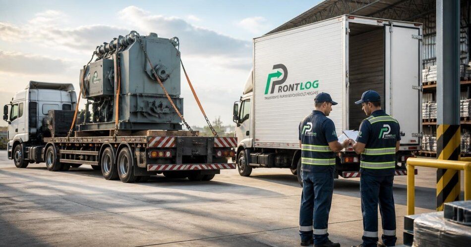 Transporte rodoviário de cargas para empresas: dedicado, industrial e com segurança
